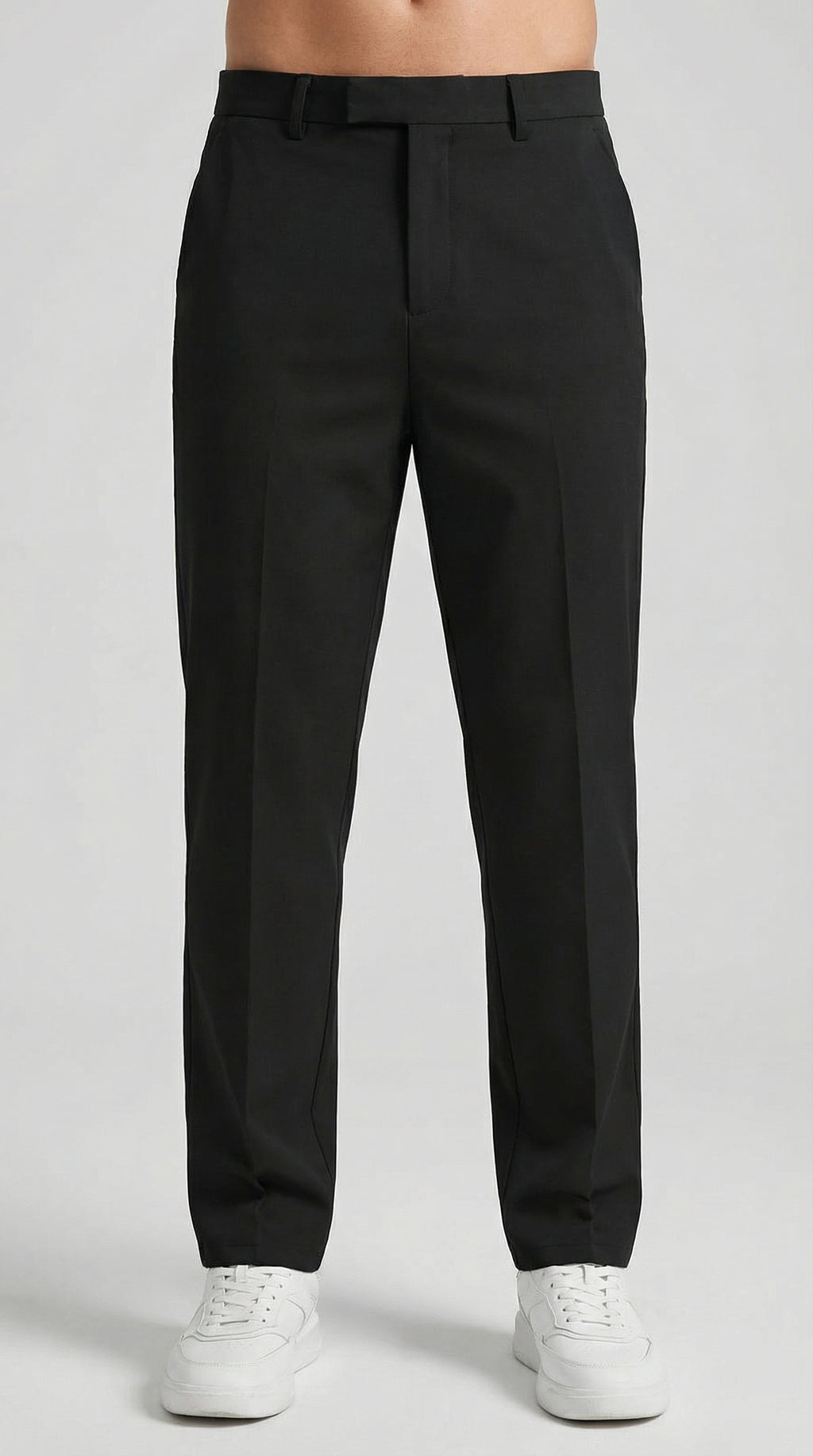 Modern Tailored Black Pants