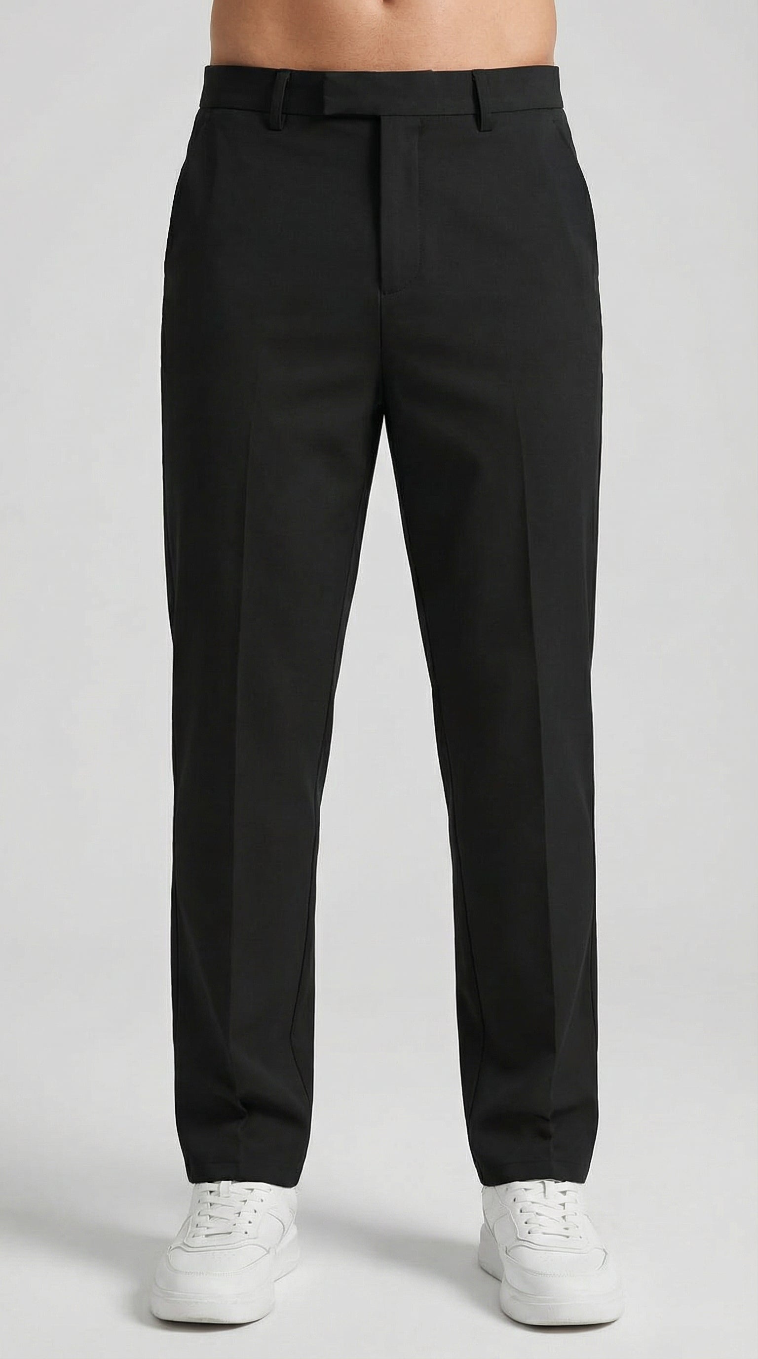 Modern Tailored Black Pants