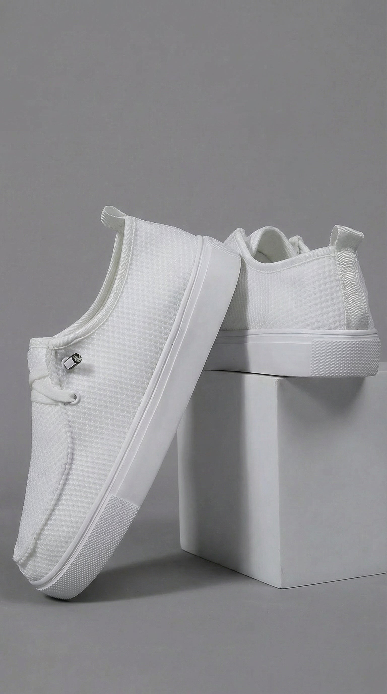 White Breeze Loafers