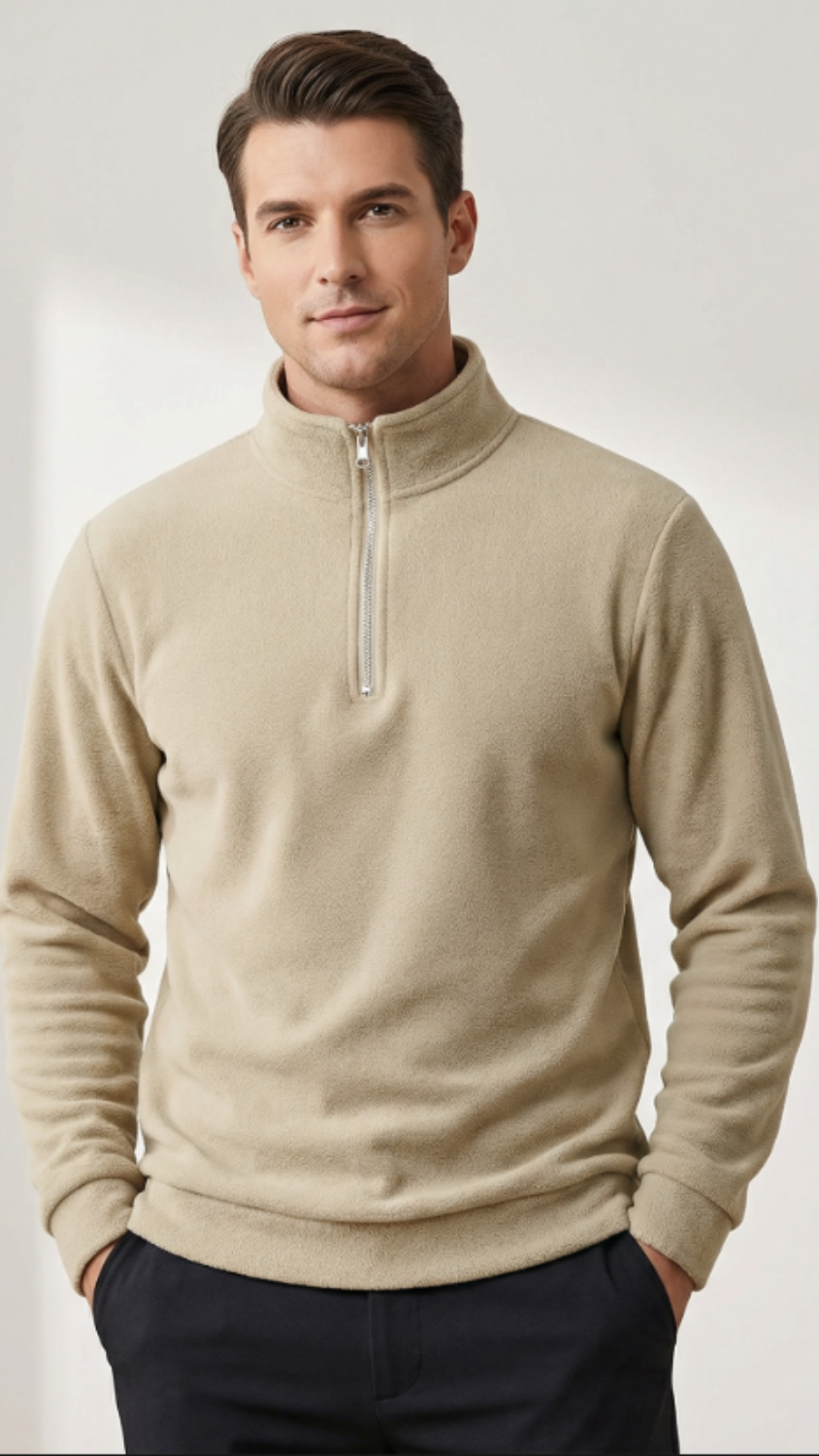 Quarter zip Knit