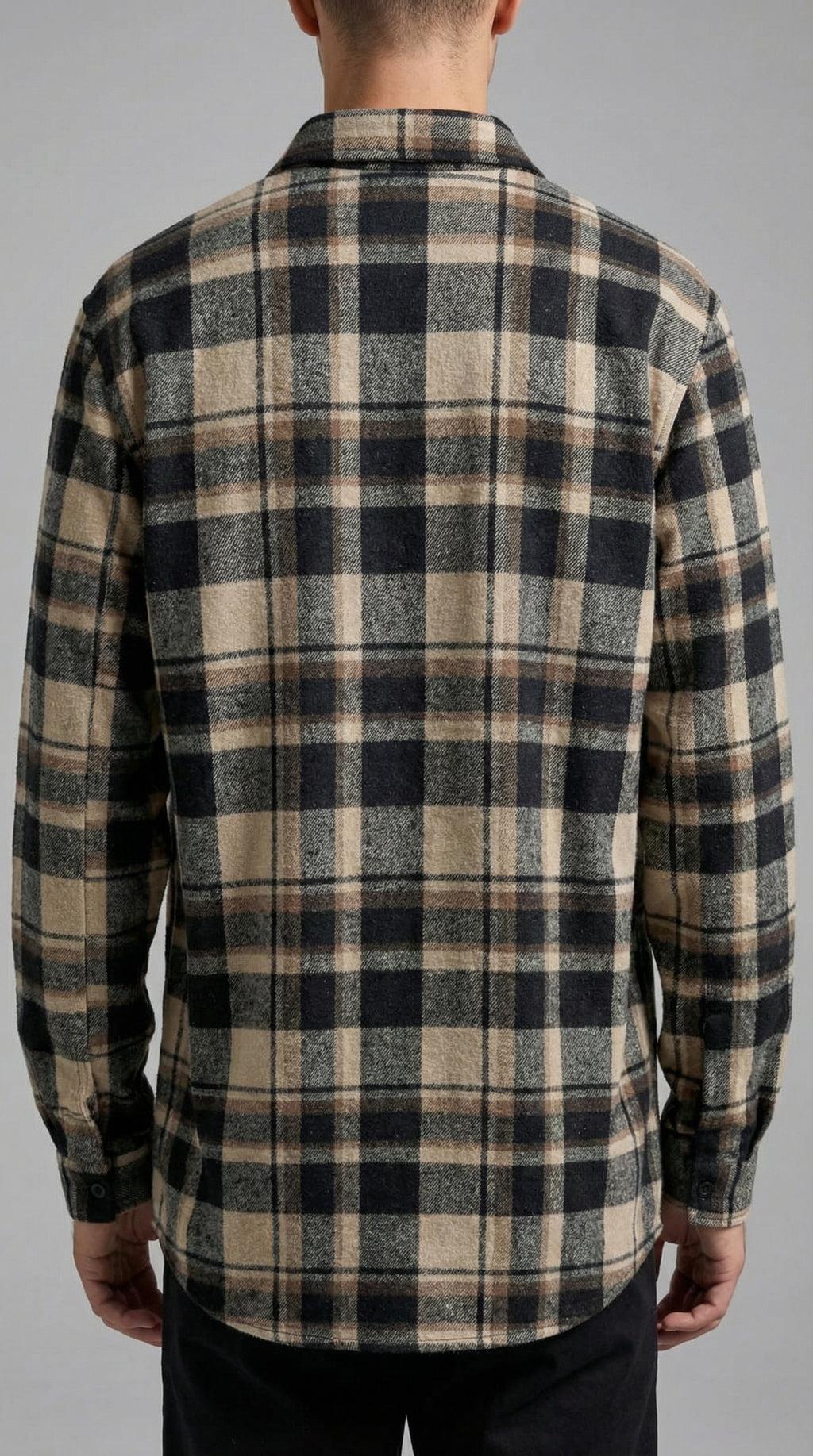 Valden Brushed Woolmix Overshirt