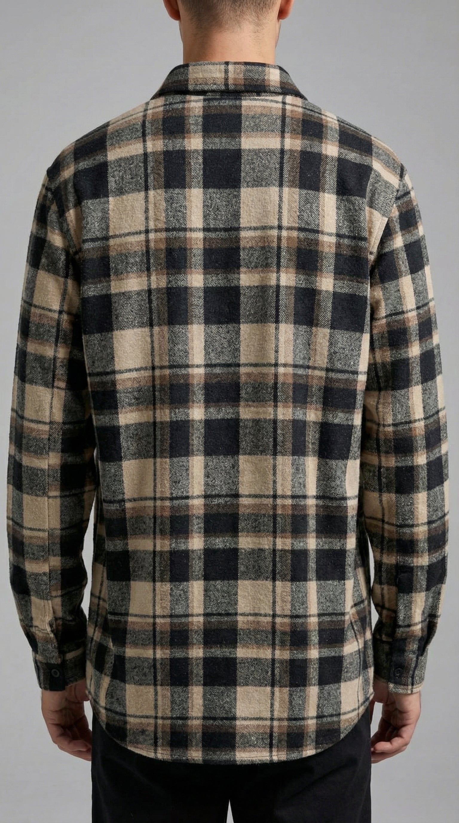 Valden Brushed Woolmix Overshirt