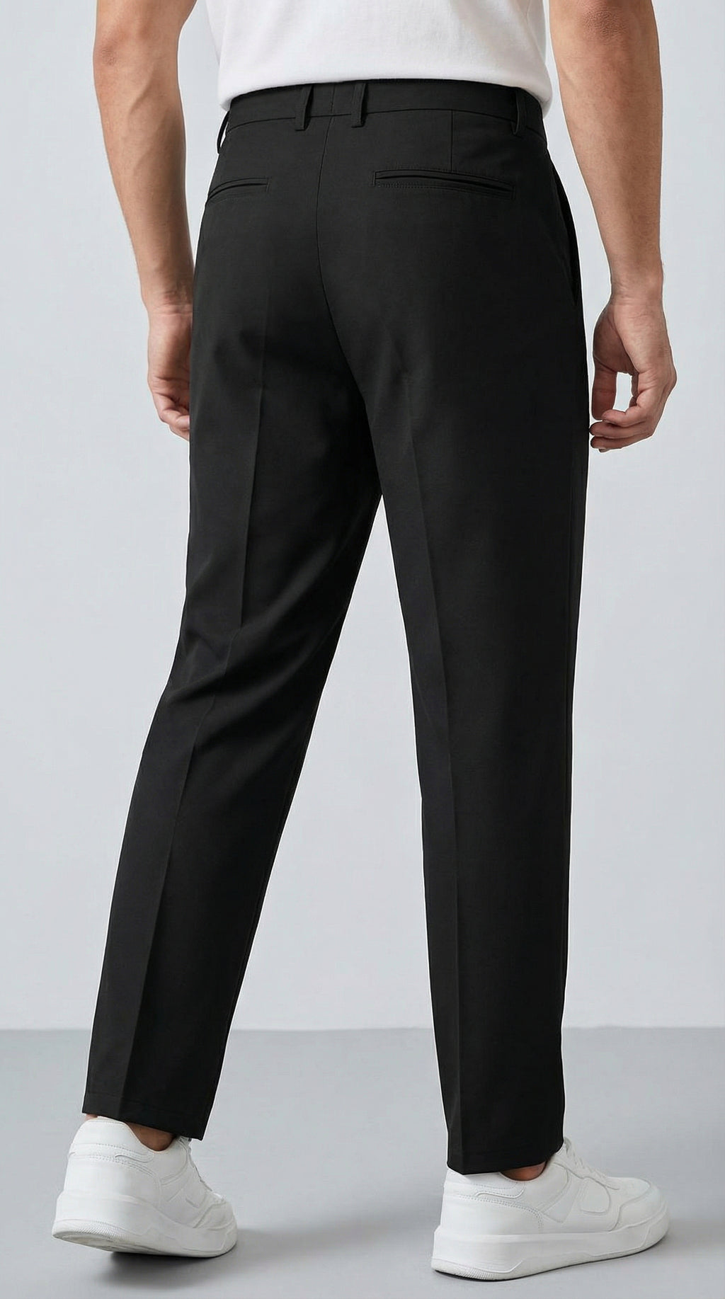 Modern Tailored Black Pants